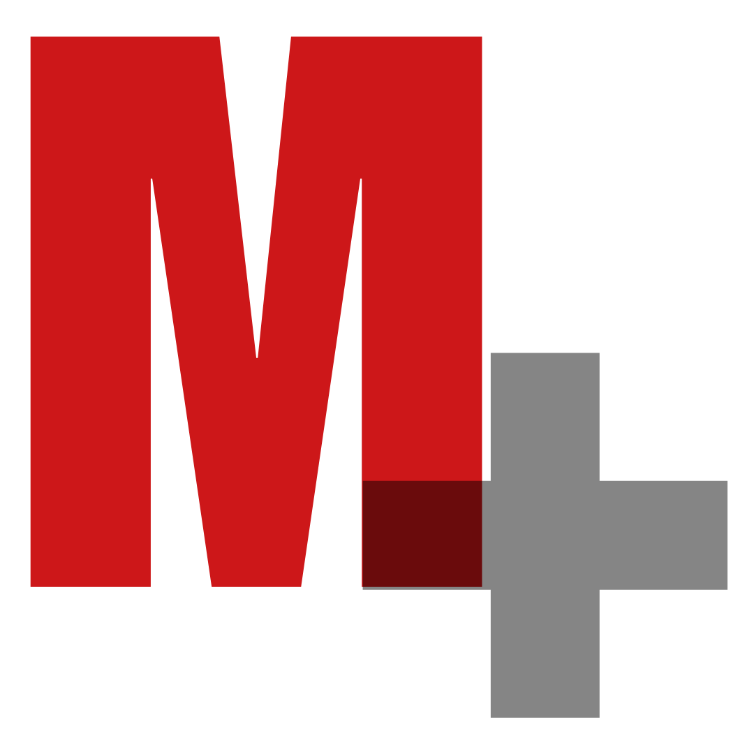 Matplus M plus logo